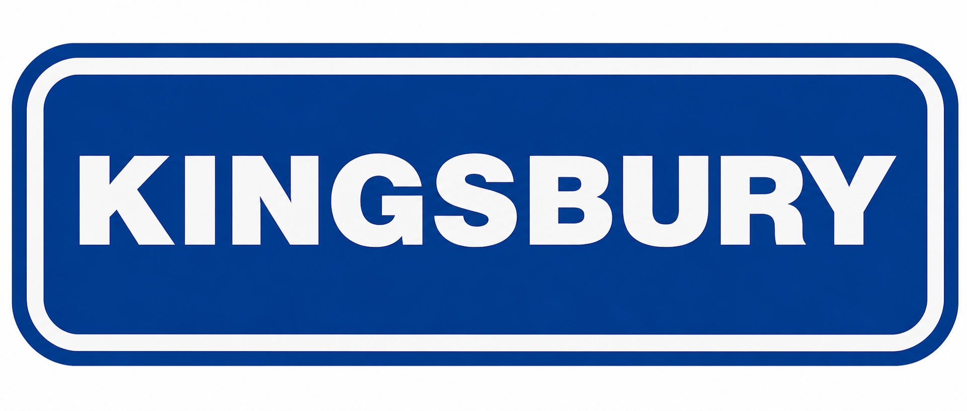 Kingsbury Sign